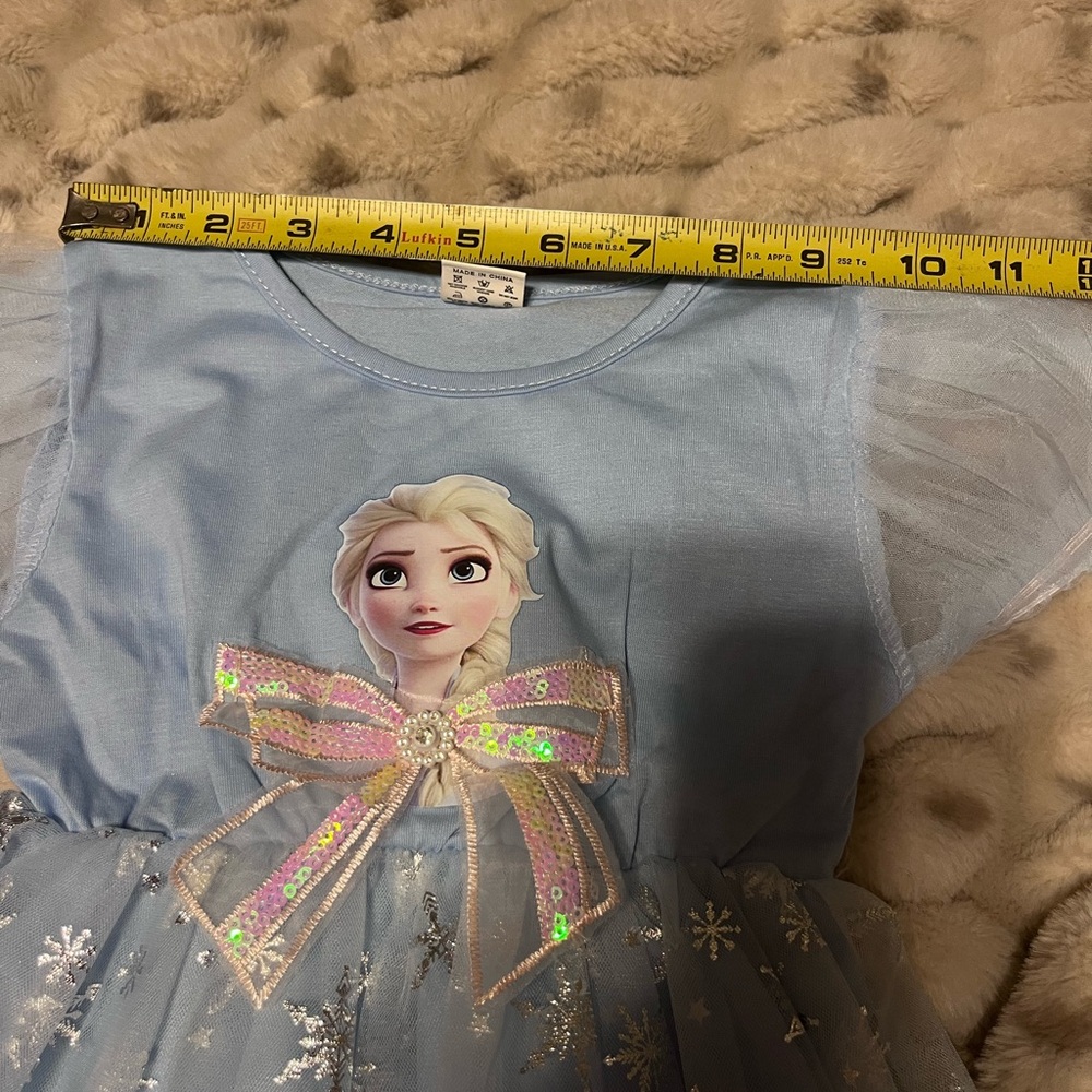 ❄️Disney Frozen Elsa Snow Princess Dress❄️ - Picture 3 of 6